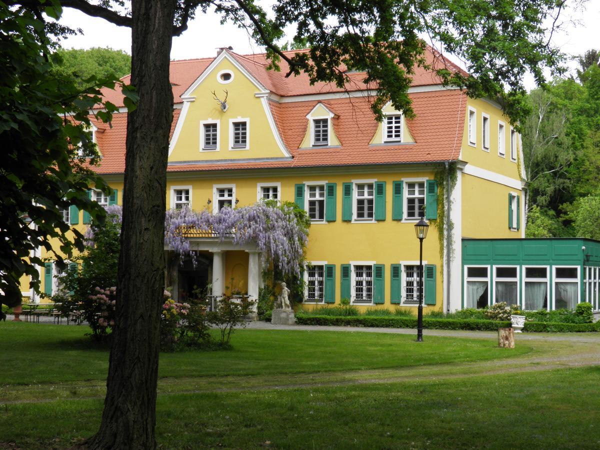 Fledermausschloss Lohsa Buitenkant foto